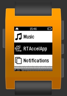 Title Screen for Real Time App